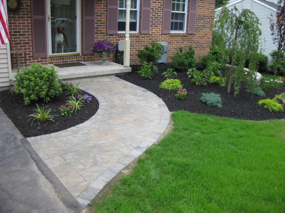 New Paver Driveway Extension - Nickett Landscaping