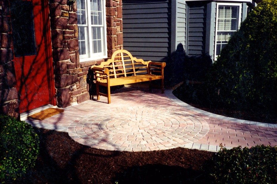 old new pink patio